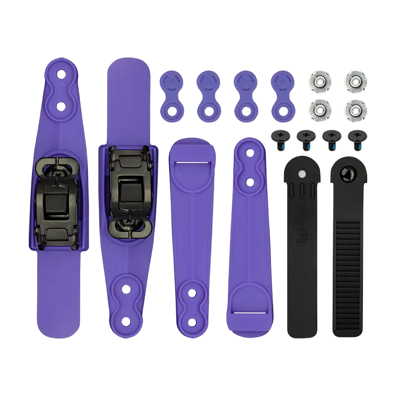 Alumine hammasklamber pingutiga FR logo violetne