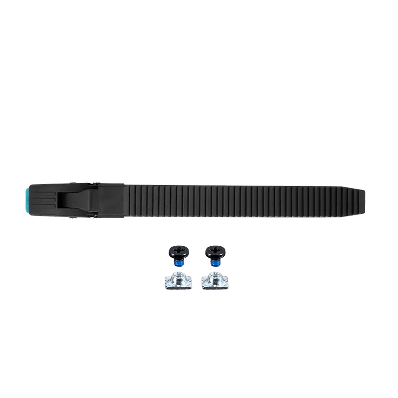 Ülemine hammasklamber turvakinnitusega FR must-sinakasroheline