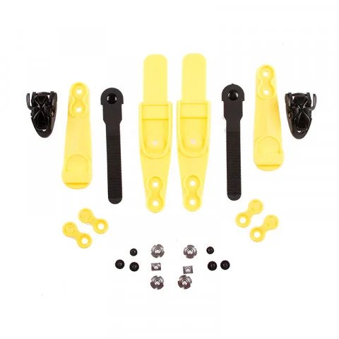 Alumine hammasklamber pingutiga FR spider kollane