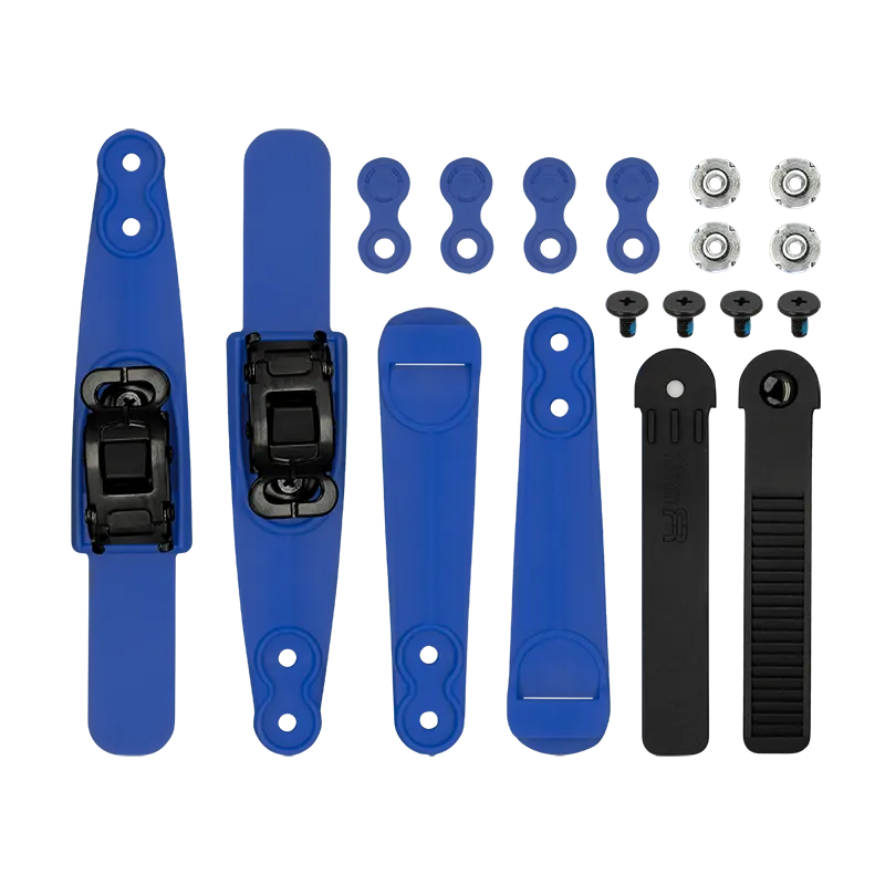 Alumine hammasklamber pingutiga FR logo sinine