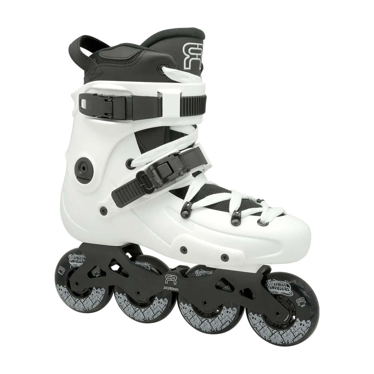 Rulluisud FR1 80 valge