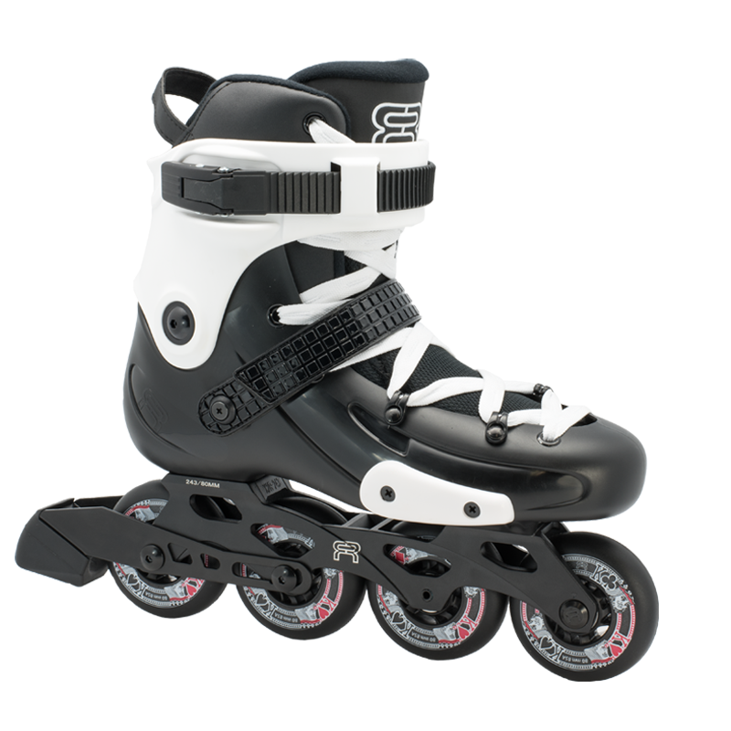 Rulluisud FRW 80 must-valge