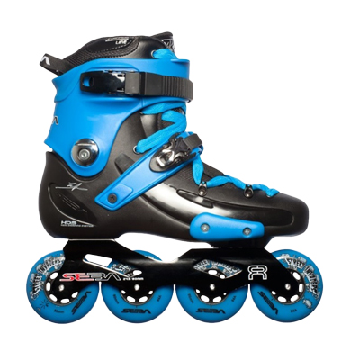 Rulluisud FR1 80 CUSTOM must-sinine