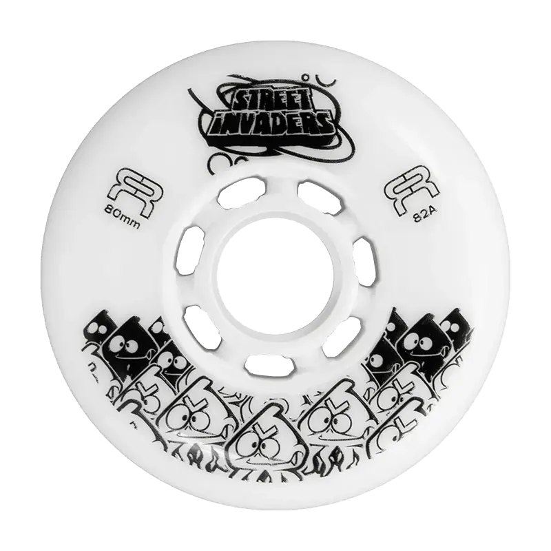 Rulluisuratas Street Invader Soft valge