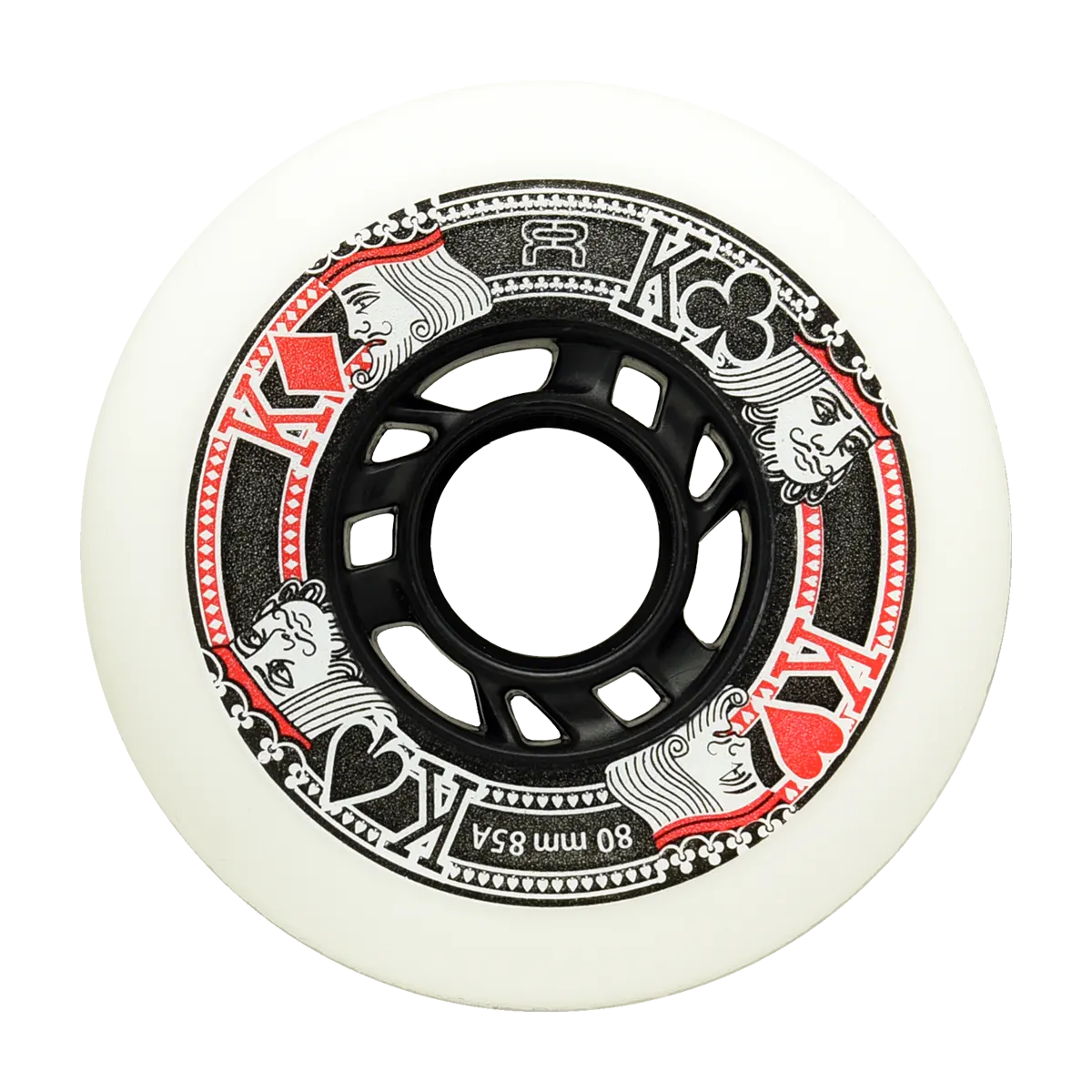 Rulluisuratas Street Kings valge 80mm