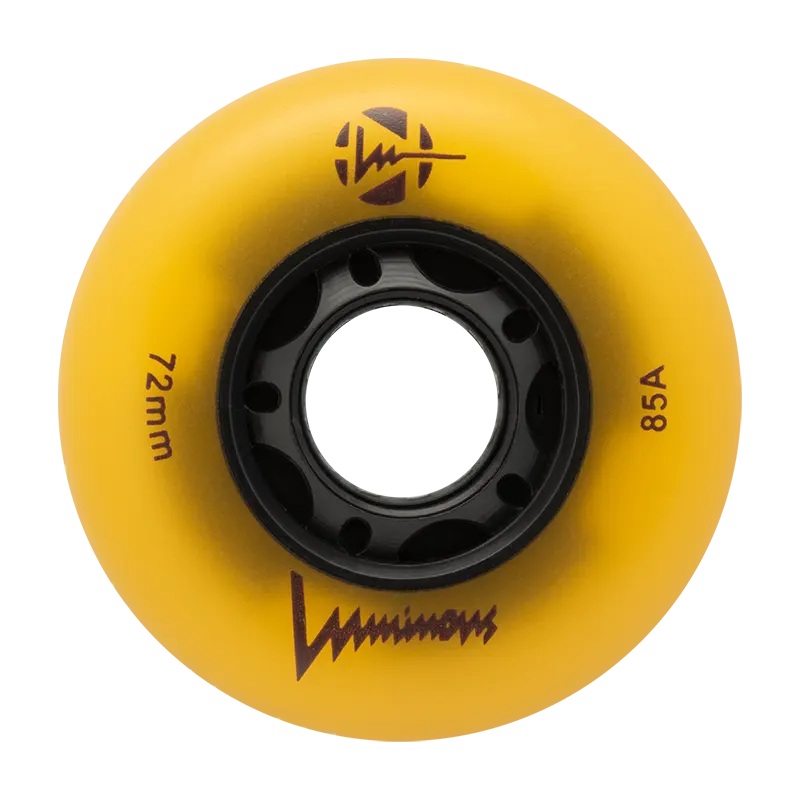 Rulluisuratas Luminous GLOW oranž 72mm