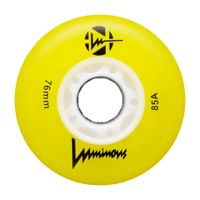 Rulluisuratas Luminous LED kollane