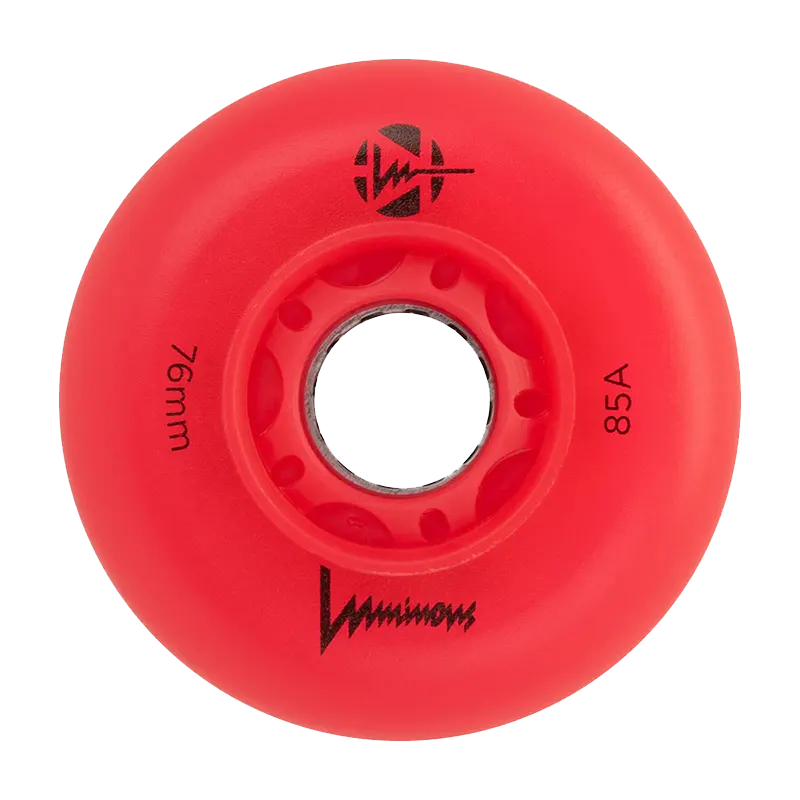 Rulluisuratas Luminous LED punane