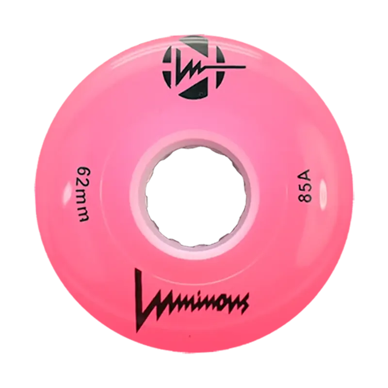 Rulluisuratas Luminous QUAD roosa