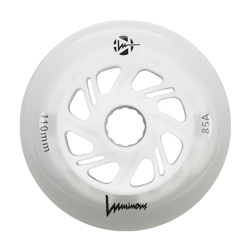 Rulluisuratas Luminous Speed valge