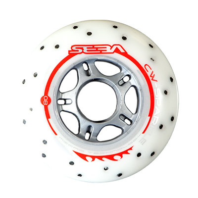 Rulluisuratas CW Sparkling valge