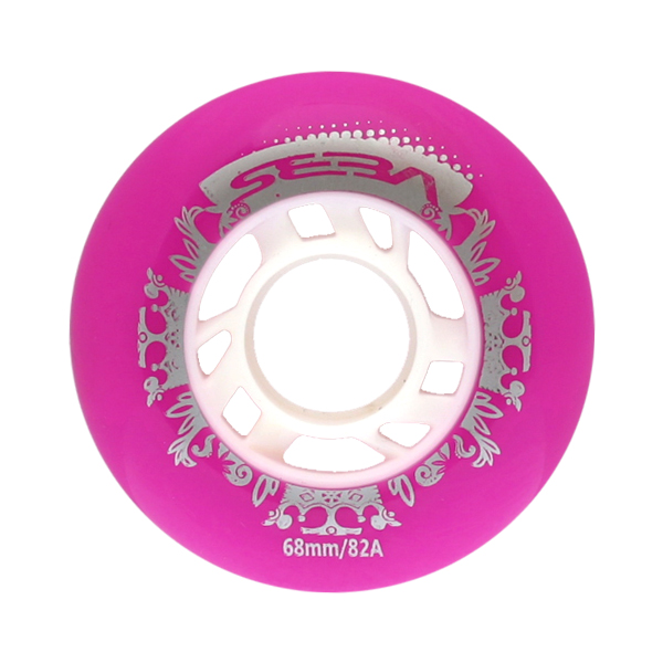 Rulluisuratas Kings Junior roosa-valge